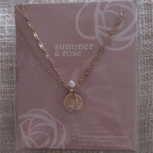 NIP SUMMER & ROSE Audrey Layered Necklace